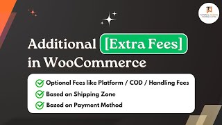 🔥 How to Add Extra Fees in WooCommerce | Additional Charges 💰, 💵