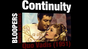 Movie mistakes: Quo Vadis (1951)