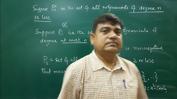 Linear Algebra:Vector Space-7(B.Sc.Hons.Part-III) By Dr P R PARIHAR