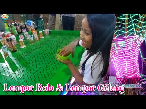 Ara Dan Ayah Main Di Sarlem Cobain Lempar Bola Dan Lempar Gelang