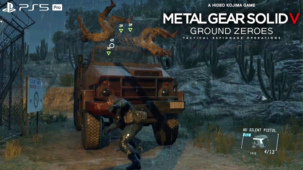 METAL GEAR SOLID V GZ HARD 捕虜全員回収 普通に潜入ｗ!! タイム & スコアアタック チコ～パス ルート PlayStation®5 Pro