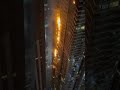 A massive fire broke out at the 67-storey Tiger Tower in Dubai, UAE 🇦🇪 Other angle