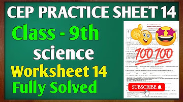 Class 9 SCIENCE Worksheet 14 solution 26.11.2024 english and punjabi medium