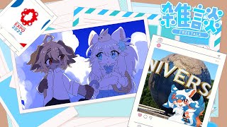 【コラボ雑談】仲良し3匹で大阪旅行に行きました！【旅行】