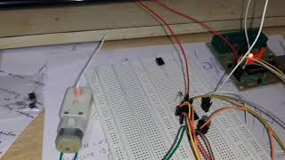 Speed control of DC Gear Motor with accurate Shaft Position control using PIC microcontroller