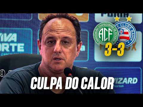ROGERIO CENI POST-MATCH PRESS CONFERENCE - CHAPECOENSE 3 X 3 BAHIA