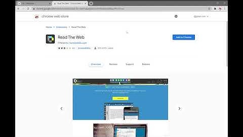 Kurzweil Chrome Extension