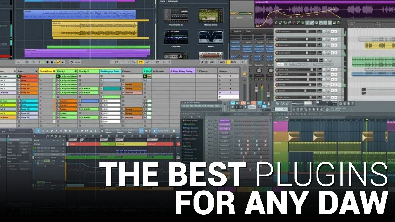 Best plugins. Abelton 10. Muse DAW.