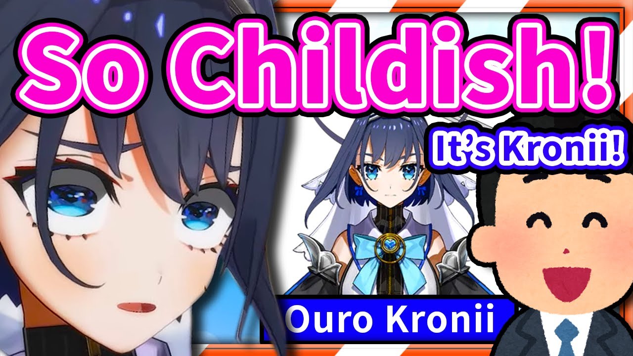 Kronii Almost Changed Her Name To NOT be Kronii Before Debut 【Ouro Kronii /  HololiveEN】