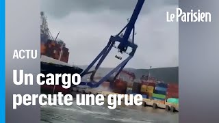 Turquie : un cargo rate sa manoeuvre et détruit plusieurs grues en entrant dans un port