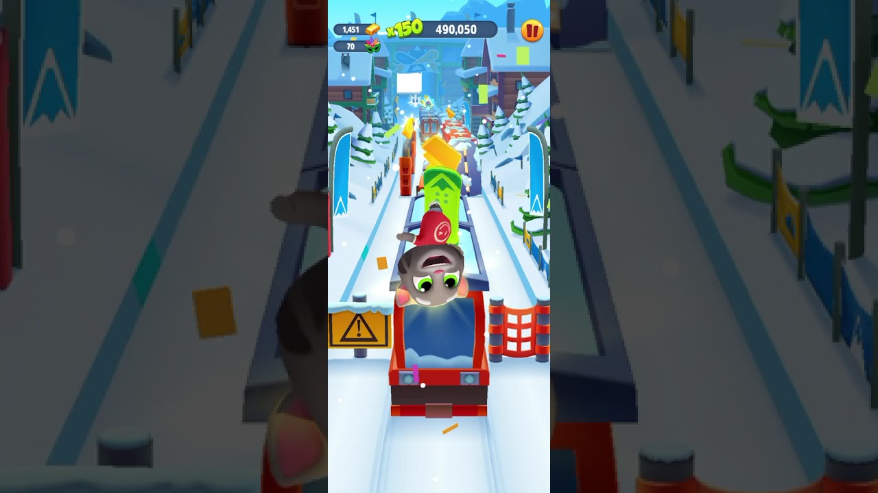 Having fun with talking tom #talkingtomgoldrun