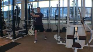 Cable Lift (High Split)
