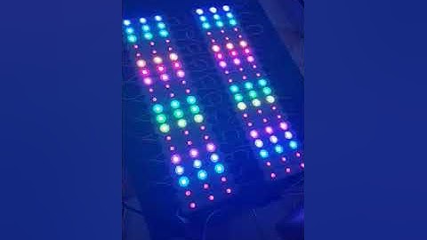 ไฟวิ่งตามเสียงเพลงลดแสงได้ rgb module vu meter base on atmega328p chaser effect on standby mode