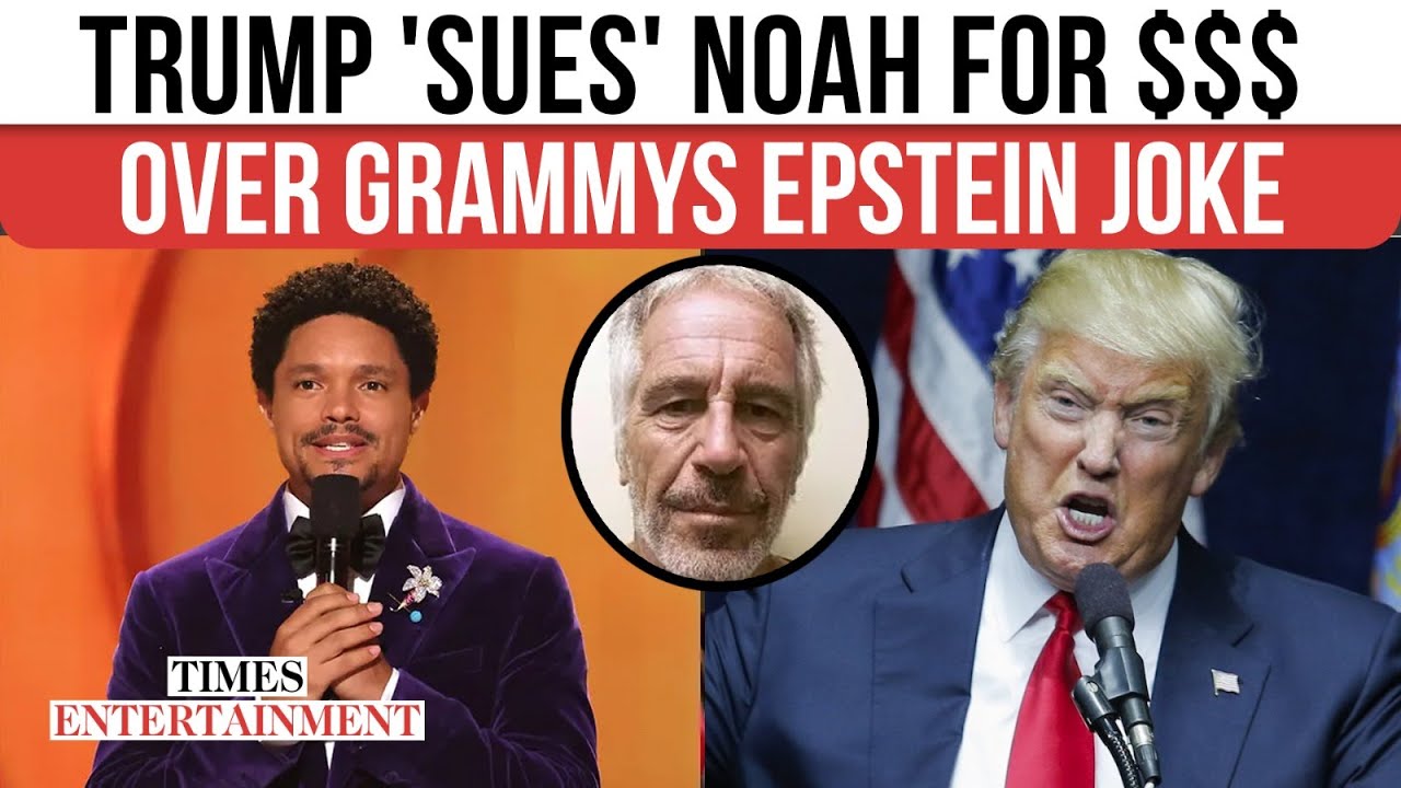 Fuming Trump Slaps Trevor Noah With 'LAWSUIT For Plenty $' Threat After EPSTEIN ISLAND Grammys Joke
