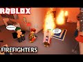 Roblox Bomberos: Gutti Y Yo Rescatamos Civiles Y Apagamos Un Incendio Forestal! Somos Valientes! 👊😎