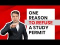One Of The Main Reasons For Canadian Study Visa Refusals