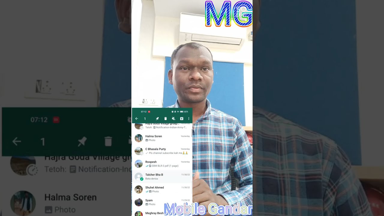 WhatsApp important tricks (ᱦᱳᱴᱥᱟᱯ tricks) @Mobile Gandar🤗🤗