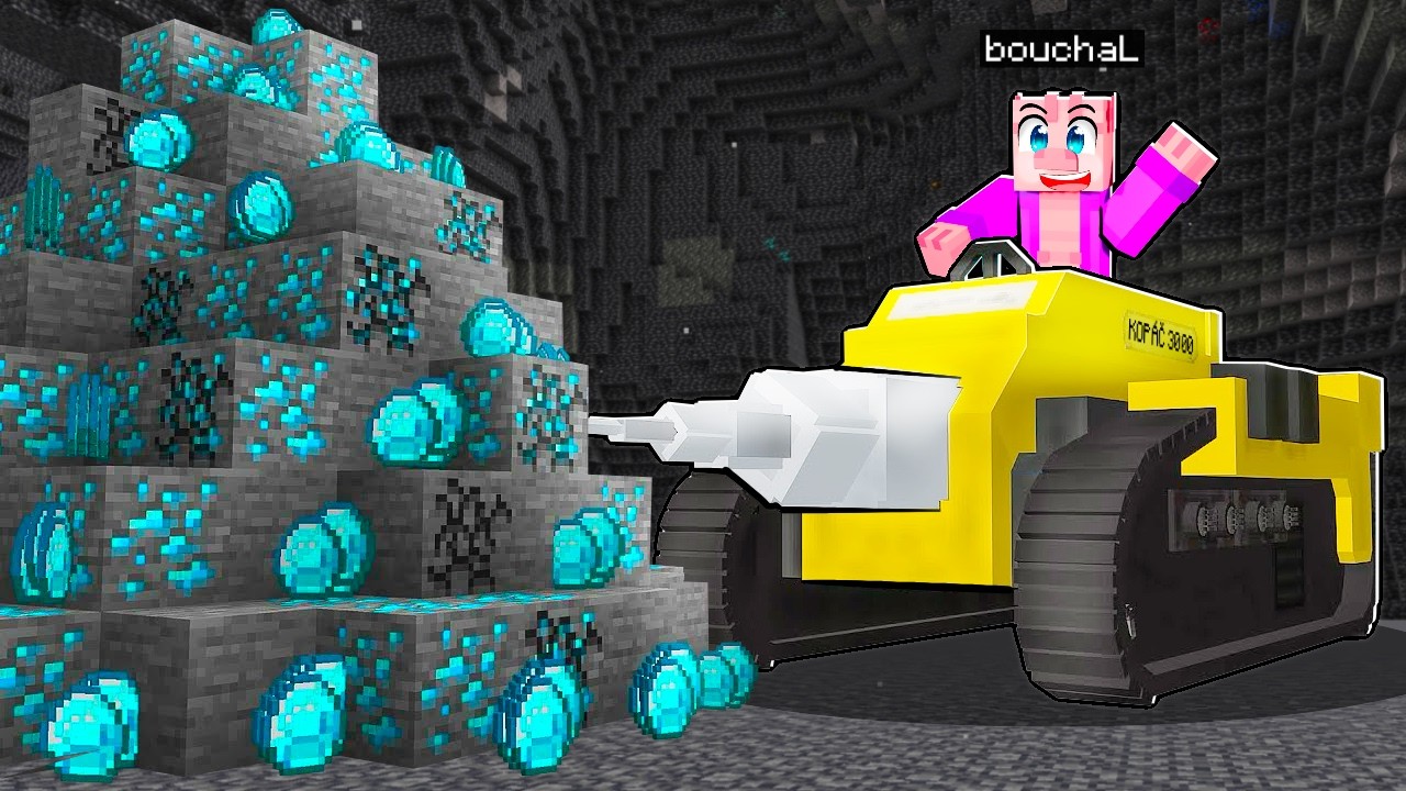 Jak NEJLÉPE NAJÍT DIAMANTY v Minecraftu!