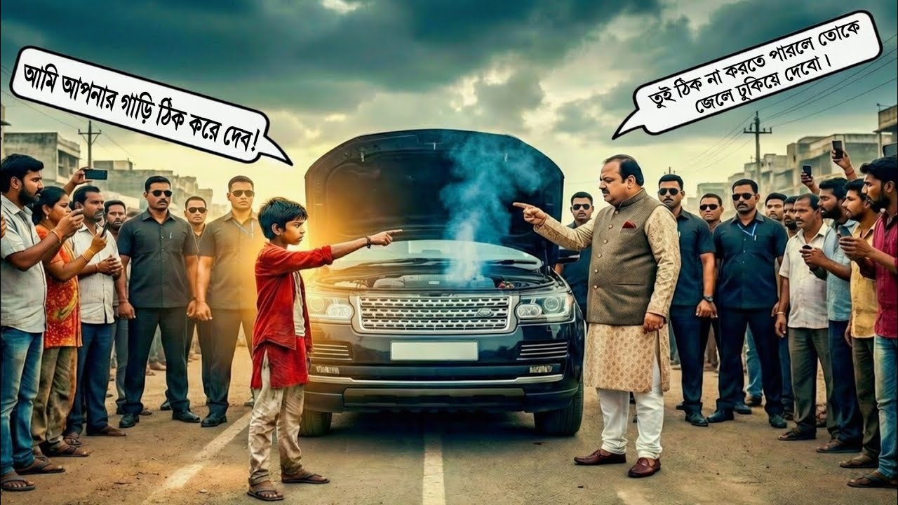 সবাই ভেবেছিল সে আবর্জনা সংগ্রহকারী,কিন্তু সে ৫০কোটি টাকার মন্ত্রীর গাড়ি মেরামত করেছিল, তারপর.যা হল.