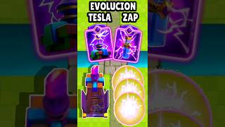 NUEVO TESLA y ZAP EVOLUCIONADO | #clashroyale