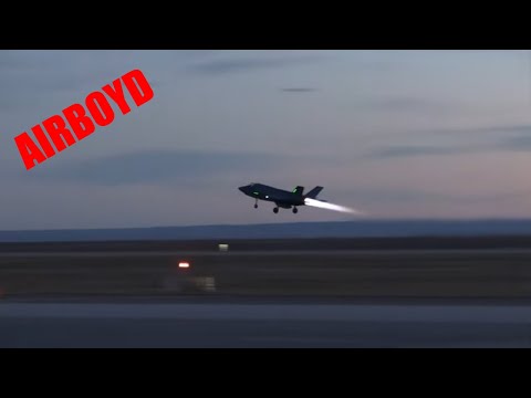 F-35B Night Operations • Mountain Home Air Force Base