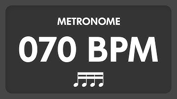 70 BPM - Metronome - 16th Notes