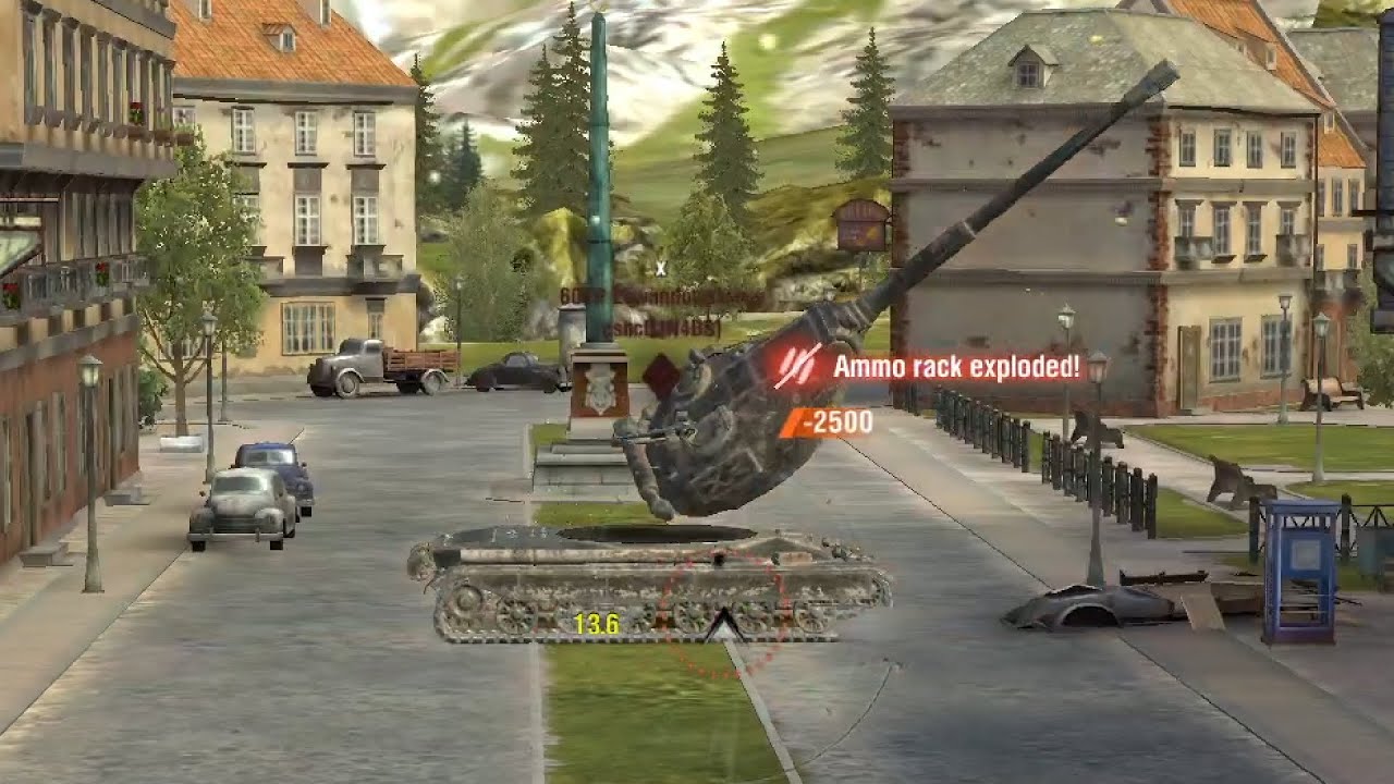 How to blow up the 60TP Lewandowskiego ammo rack. All ammo rack spots