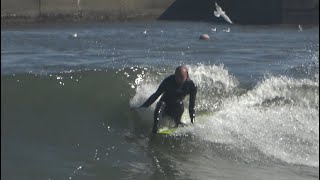 6'8 twin fin Dead kooks - YouTube