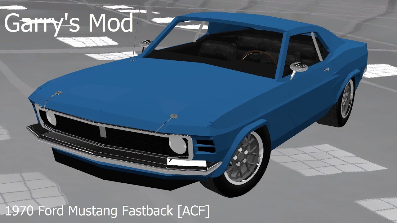 [Garry's Mod] 1970 Ford Mustang Fastback by Whyteboxer