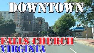 Falls Church - Virginia - 4K Downtown Drive