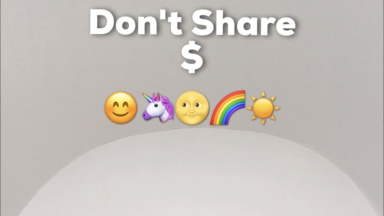 Don't Share 39 Finances