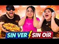 Cocinamos SIN VER ni ESCUCHAR… y fue un DESASTRE 😱