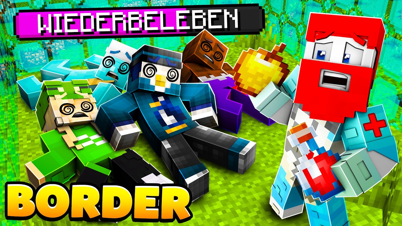 ICH KANN NUR EINEN FREUND RETTEN... Minecraft Border 2