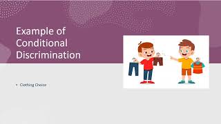Conditional Discrimination