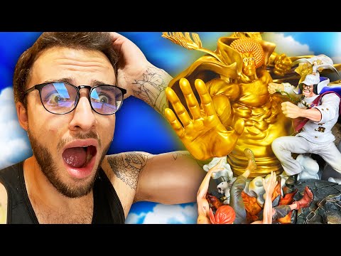 This Statue is made WITH GOLD?!