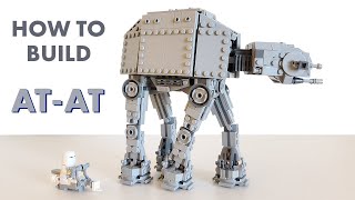 : LEGO Star Wars AT-AT Walker MOC | Building Instructions