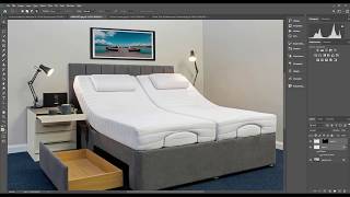 How to add a picture frame to a wall in Photoshop screenshot 4