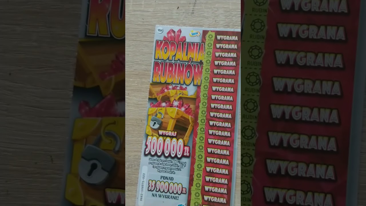 Zdrapki Lotto #66🔥 Bardzo duża Wygrana 🔥 Premiera Kopalnia Rubinów 💰💖🍀