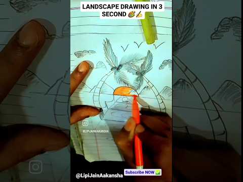 One LINE LANDSCAPE DRAWING IN 3 SECOND Art Craft Shorts Short Trending Drawing Viral Youtubeindia One LINE LANDSCAPE DRAWING IN 3 SECOND Art Craft Shorts Short Trending Drawing Viral Youtubeindia