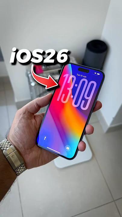 iOS 26 Hands-on First LOOK 👀 📲 #SHORTS