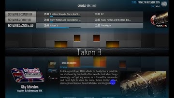 Animated background for Kodi AeonMQ6