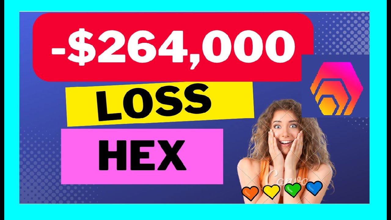 HEX Trader Loses $264,000 | 🧻 | HEX can pump 3000% 🚀 - YouTube