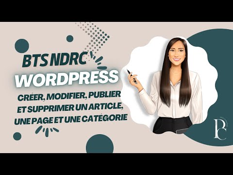 WordPress: Managing posts, pages, and categories | BTS NDRC | Practical exam | E5B