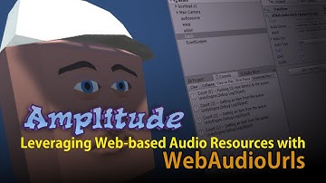 Amplitude for WebGL Leveraging Web-based Audio Resources