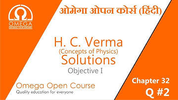 H. C. Verma Solutions - Chapter 32, Objective 1, Question 2 (Hindi)
