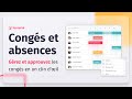 La gestion des congs et absences