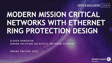 Modern mission critical networks with Ethernet Ring Protection design