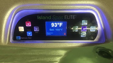 Unlocking the Island Spas & TidalFit 7-9 Button TP800 Topside