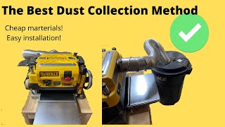 Best dust collection system by far! For Dewalt DW735 Planer