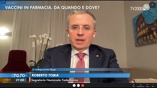 Covid, Federfarma: “Cittadini potranno vaccinarsi in farmacia tra fine aprile e inizio maggio” screenshot 2